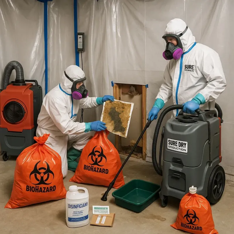 Contaminated Water Handling Protocols process in Modesto, CA